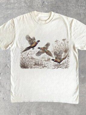 Wild Bird Picture Shirt, Animal Lovers Gift, Bird Lovers Shirt